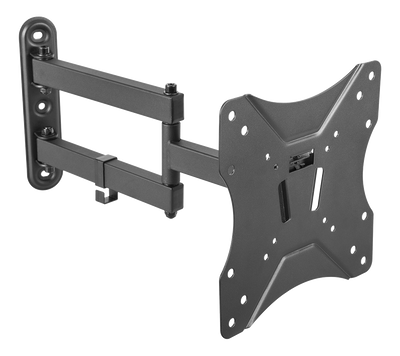 DELTACO Office, full-motion 3-way wall, 23"-42", 25kg, 75x75-200-200