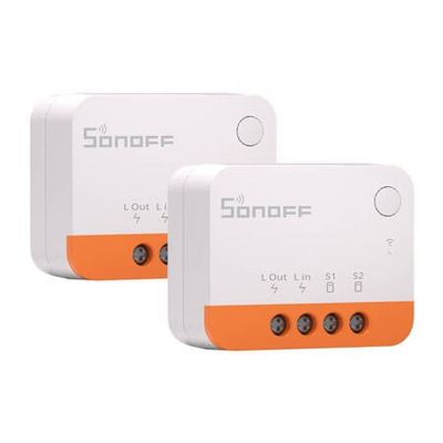 Sonoff Litet och smart inbyggnadsrelä med Zigbee 3.0 | 2-pack