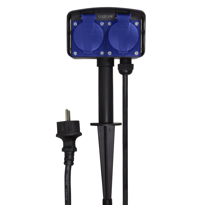 Grenuttag 2-vägs med spett Utomhusbruk 2m