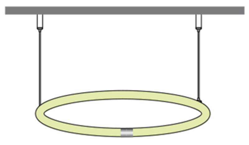 Kit för circulär upphängning av 360 Flex - Side Entry