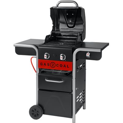 Hybridgrill Gas2Coal 2.0 2 Brännare