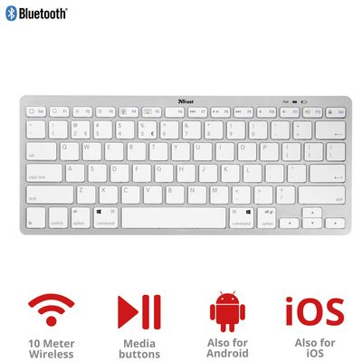 Nado Trådlöst tangentbord Bluetooth Nordiskt