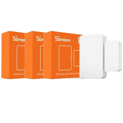 Dörr/fönstersensor med Zigbee 3-pack