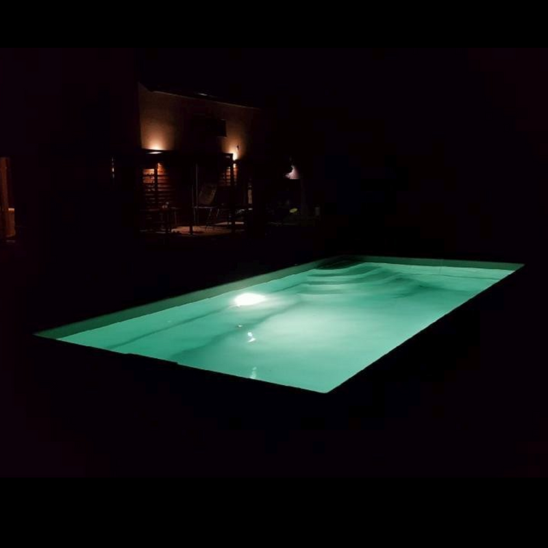 Poolpaket Glasfiberpool - 6x3m - Utö - Med smart styrning
