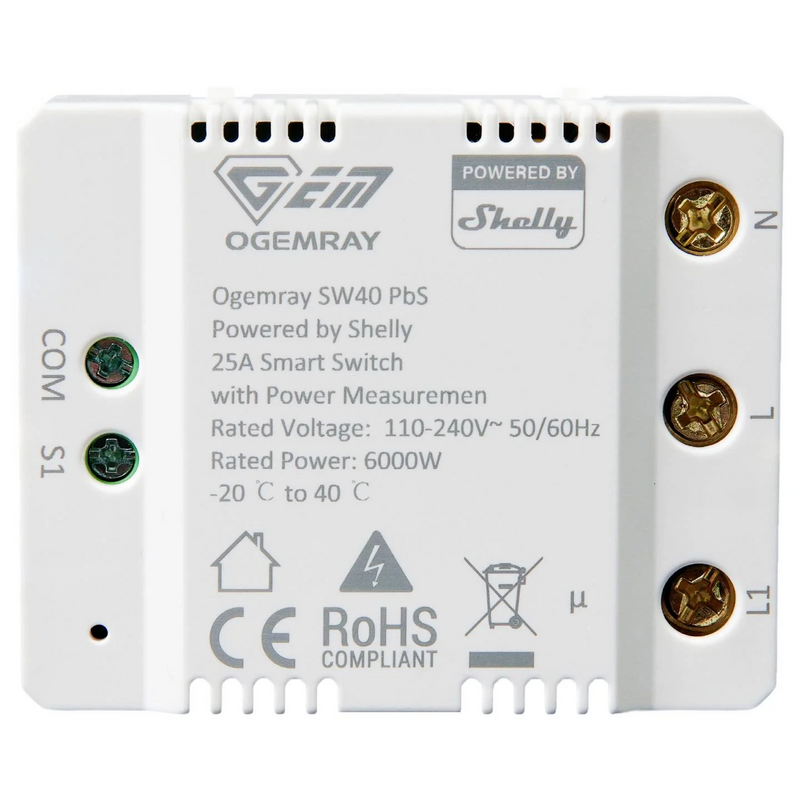 Ogemray Smart relay 25A