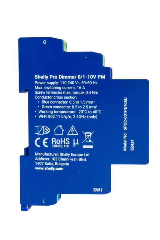 Shelly Pro Dimmer 0/1-10V PM
