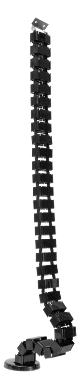 DELTACO Office, Spine Cable Organizer & Hider, Black