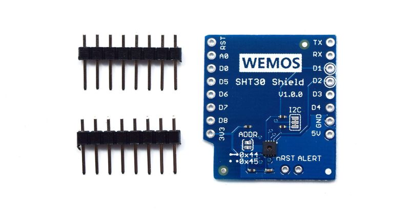 SHT30 temphum Shield for WeMos D1 Mini