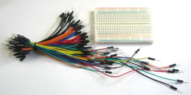 Breadboarding wire bundle 65pcs