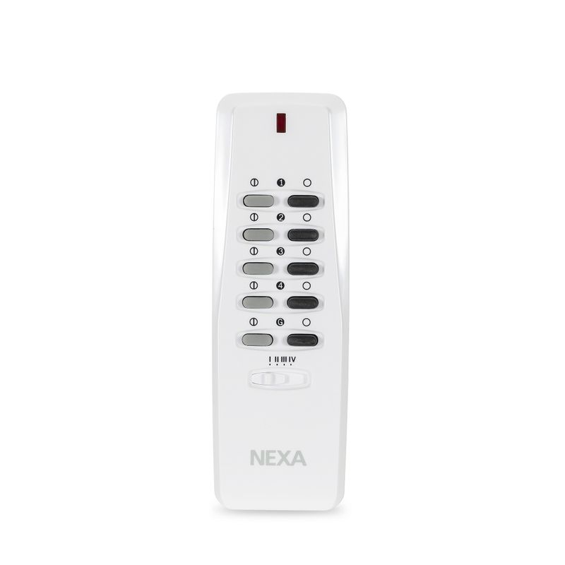 Remote control 4/16 channels, self-learning, white - Nexa LYCT-705