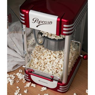 Popcornmaskin Retro XL Röd Metallic PCM406