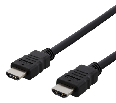HDMI cable CCS, HDMI High Speed w/Ethernet, FSC, 3,0m, svart