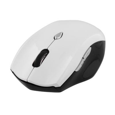 DELTACO trådlös optisk mus, 6 knappar med scroll, DPI-val, USB, sv/v