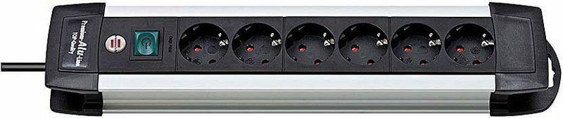 Grenuttag 3m, 6xCEE 7/4 uttag, 1xCEE 7/7