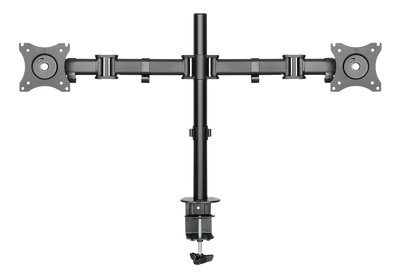 DELTACO Office, Dual desk, 13"-27", 8kg, 75x75-100x100