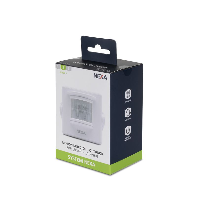 Wireless motion sensor / IR sensor IP44 - Nexa LMDT-810