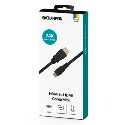 HDMI-kabel Mini (A-C) 1.5m