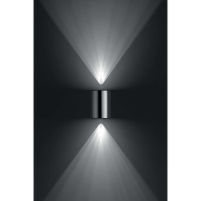 Buxus Vägglampa Inox 2x4,5W