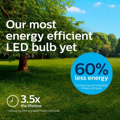 LED E27 Normal 40W Klar 485lm Energiklass A