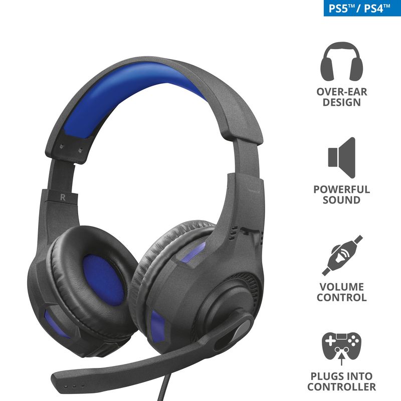 GXT 307B Gaming headset PS5/PS4 Blå