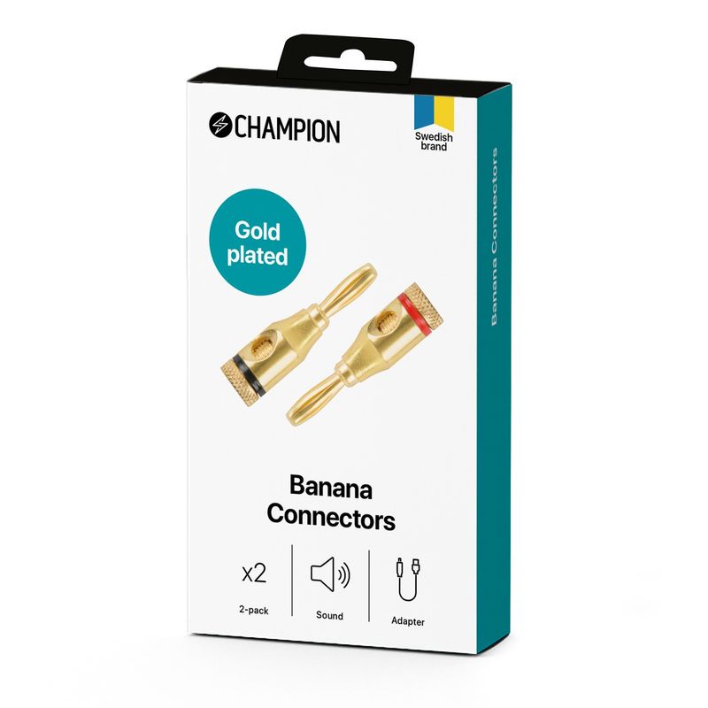 Banankontakt Sva/Röd Hane/Hona