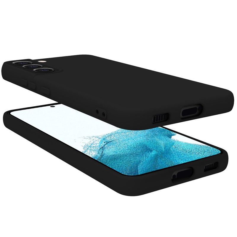 Cromo Soft Rubber Case - Galaxy S22 - Black