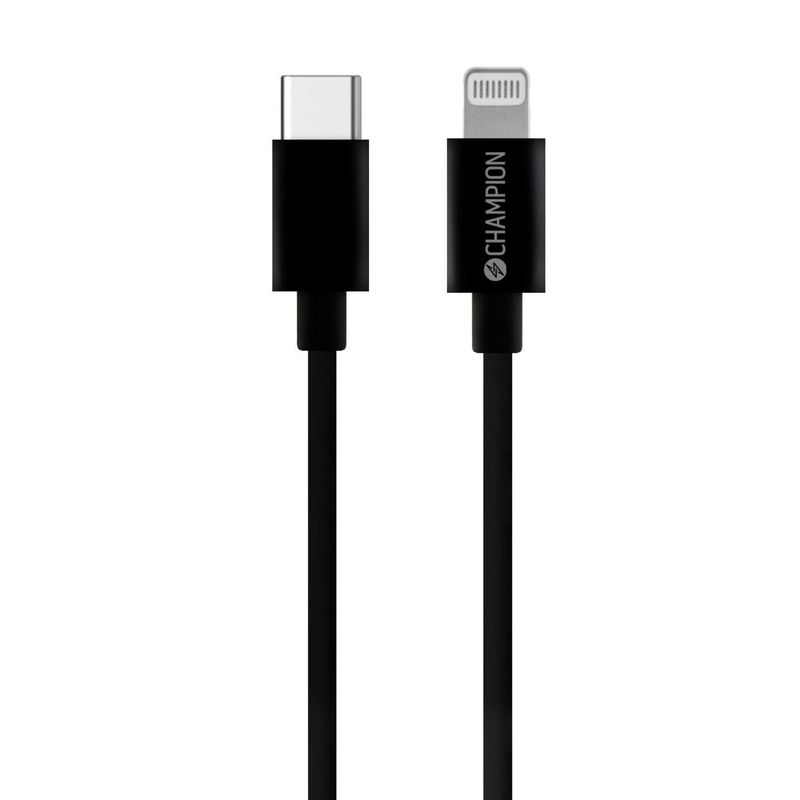 Ladd&Synk kabel USB-C till Lightning 1m Svart