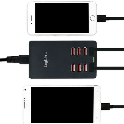 USB-laddare 8 portar 8,8A