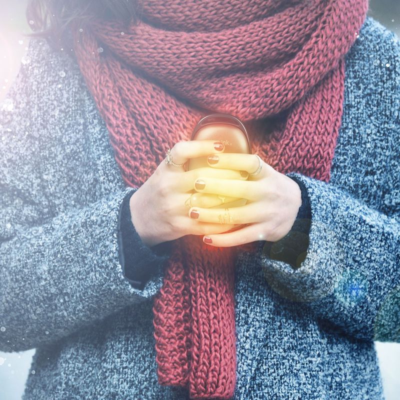 PowerBank med handvärmare 4000mAh Svart