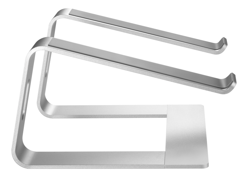 DELTACO Office, High-rise laptop riser, 5kg, aluminum.