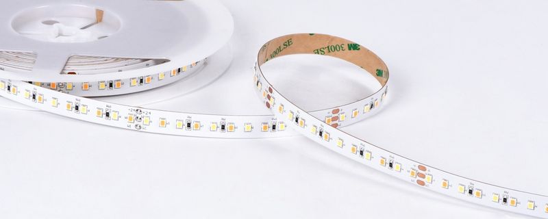 LED-list - Ställbart vitt ljus - 2700-6500K - IP20 - 24V - 120LED/m