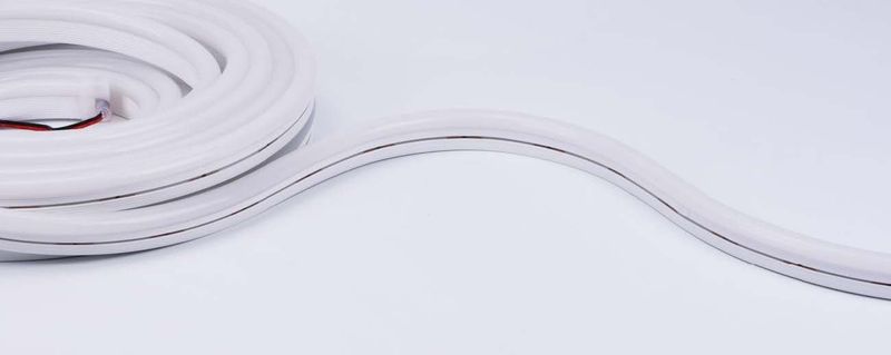 LED-list poolbelysning - statisk vit - 3000K - IP68 - SideView