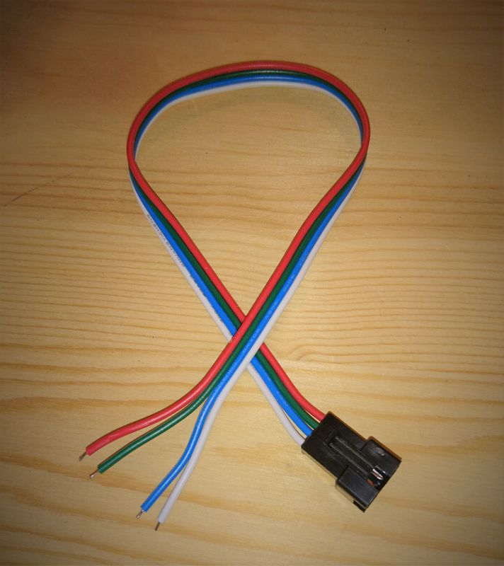 4-pin JST for X-mas lights