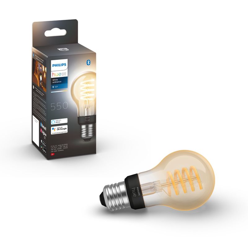Hue White Ambience Filamentlampa 7W A60 E27