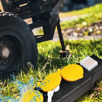 Grenuttag 4-vägs med brytare Utomhusbruk IP44