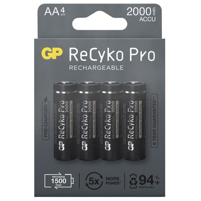ReCyko Pro AA-batterier 2100mAh 4-pack