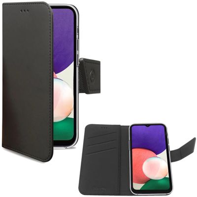 Wallet Case Galaxy A22 5G Black