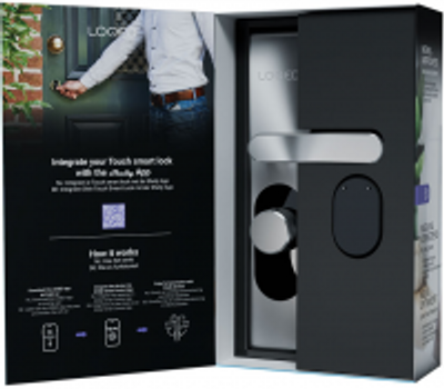 Shelly LOQED Touch Smart Lock Stainless Steel