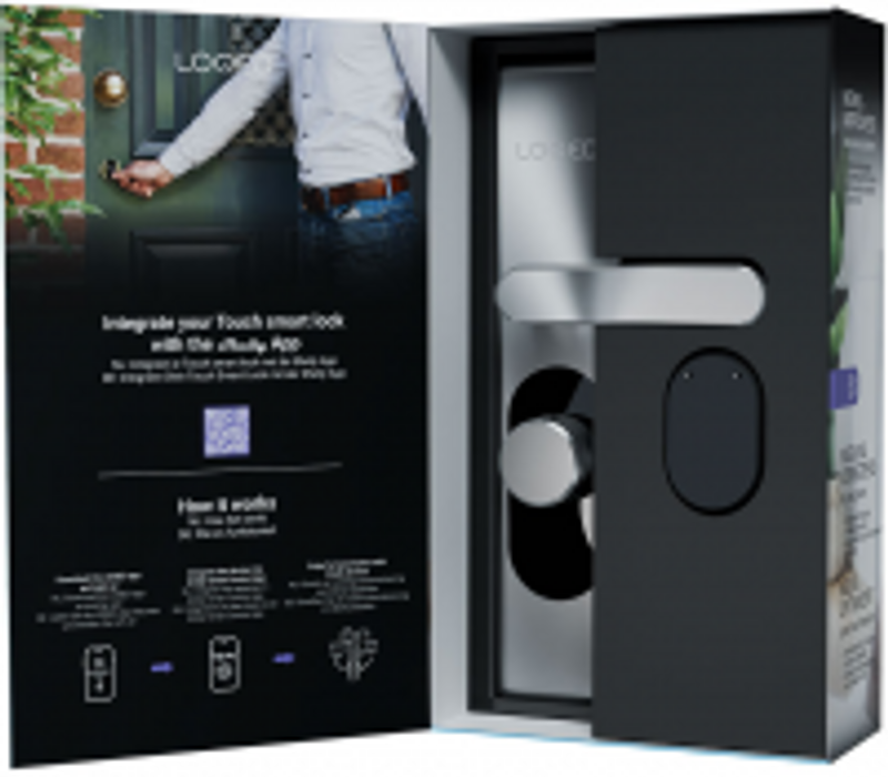Shelly LOQED Touch Smart Lock Stainless Steel