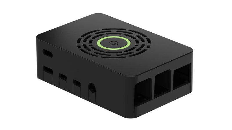 PÅ/AV-Skal till Raspberry Pi 4B