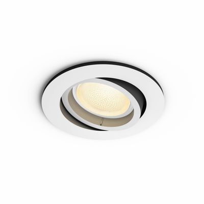 Hue Centura infälld spot 1x5,7W White and Color Ambience - rund vit ram