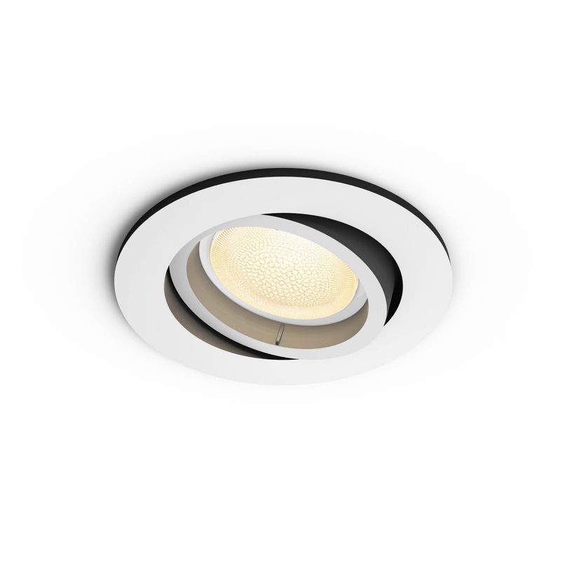 Hue Centura infälld spot 1x5,7W White and Color Ambience - rund vit ram