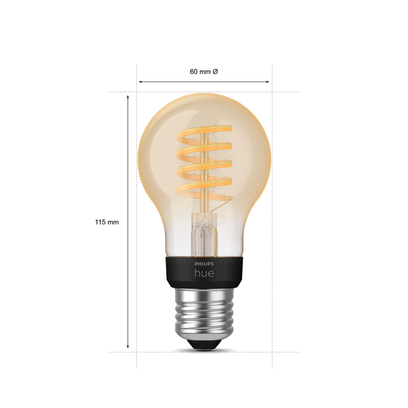 Hue White Ambience Filamentlampa 7W A60 E27