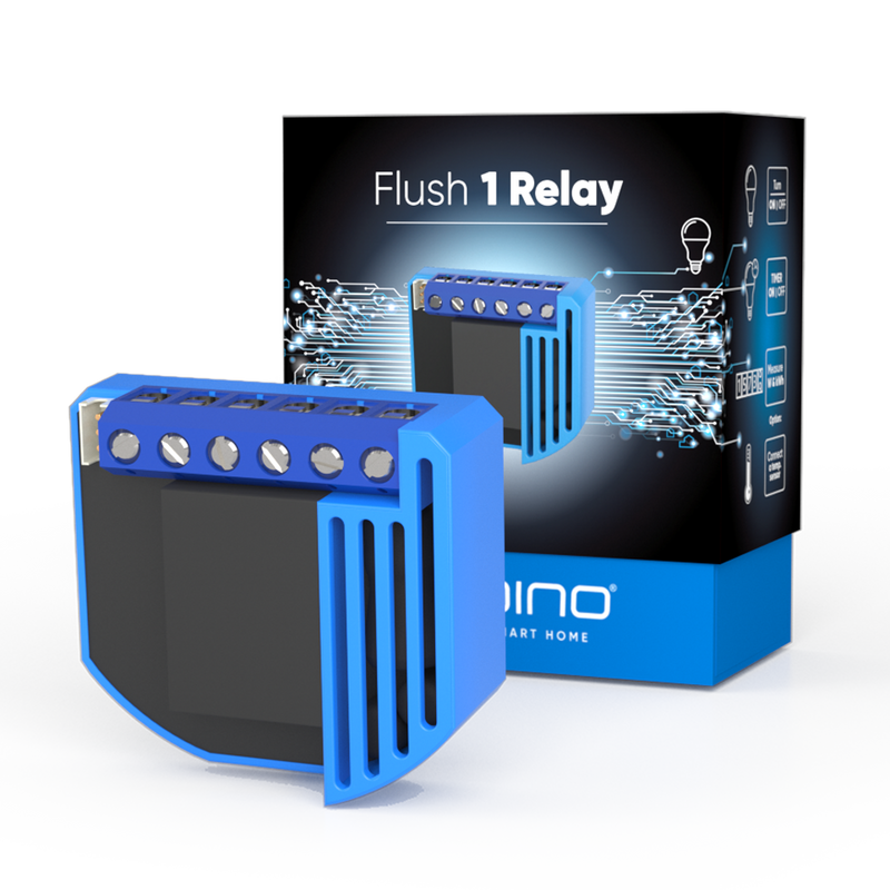 Built-in relay 1 channel - Flush 1 Relay