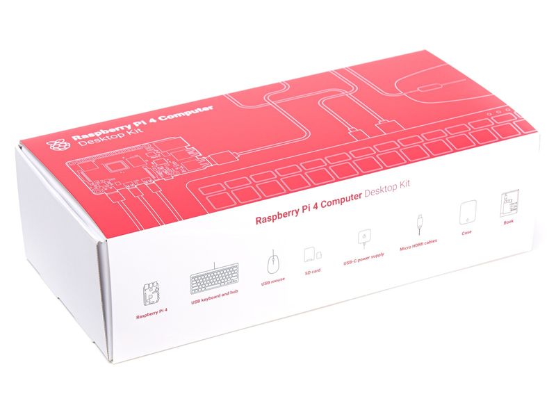 Raspberry Pi 4 - Desktop Kit - 4GB - SE Layout