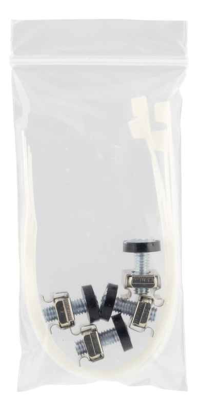 DELTACO 19" patch panel, 24xRJ45, Cat6, UTP, Krone jacks, 1U, black.