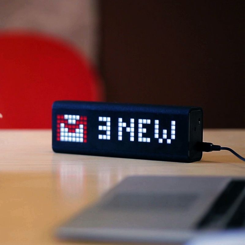 LaMetric - Uppkopplad smart klocka