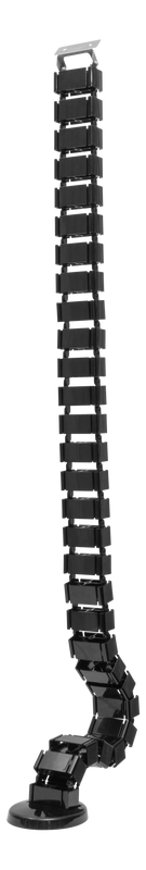 DELTACO Office, Spine Cable Organizer & Hider, Black