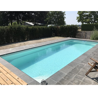 Poolpaket Glasfiberpool - 6x3,2m - Aspö - Med smart styrning