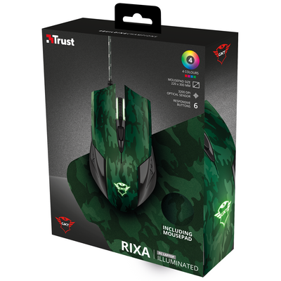GXT 781 Rixa Camo Mouse & pad